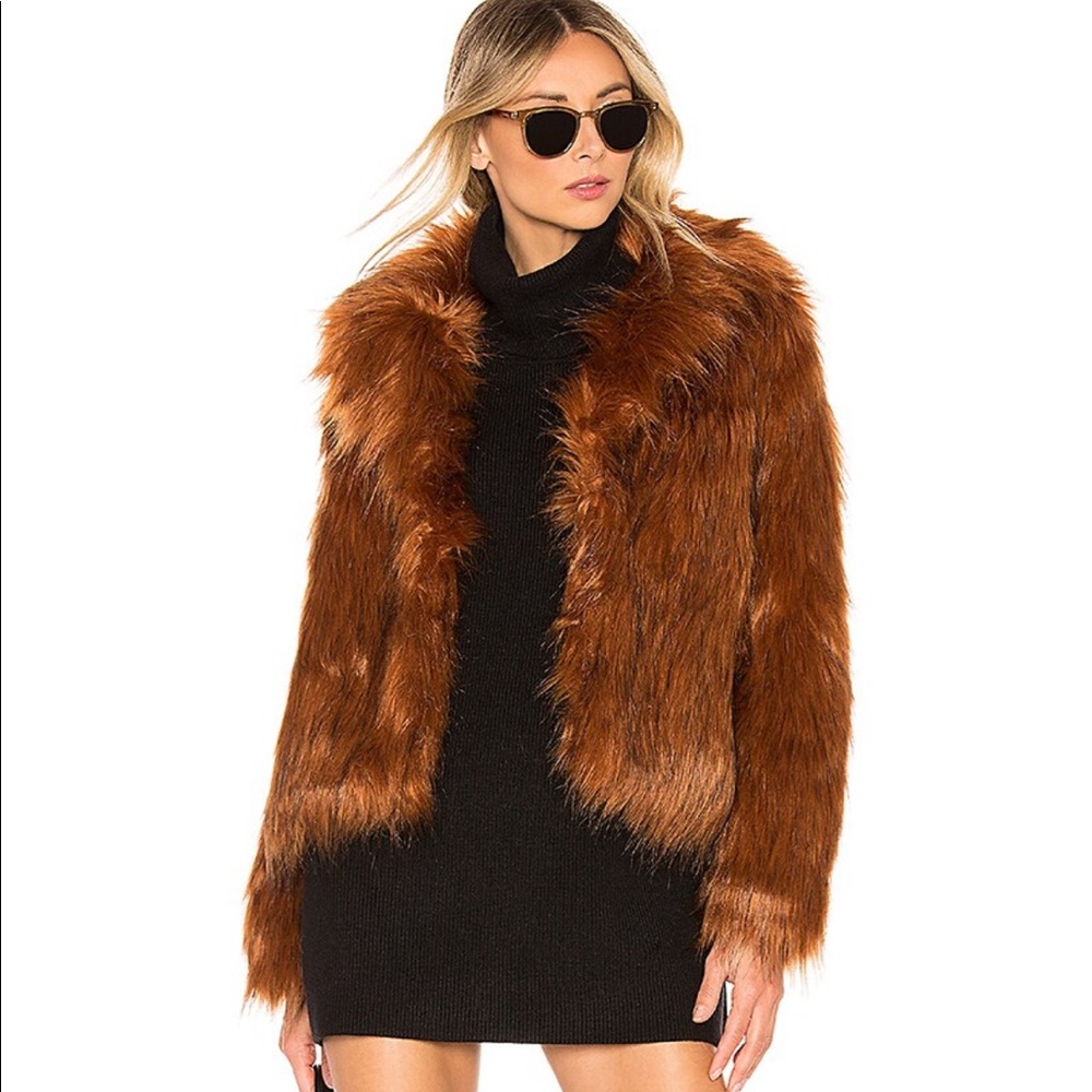 Penny Lane Faux Fur Jacket